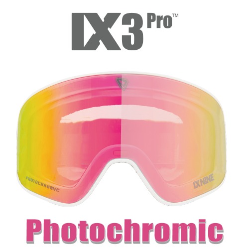 Lens IX3PRO White Pink PhotoChromic