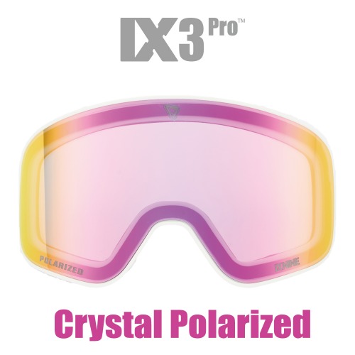 Lens IX3PRO White Crystal Polarized Pink